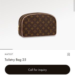 Louis Vuitton Toiletry Bag 25